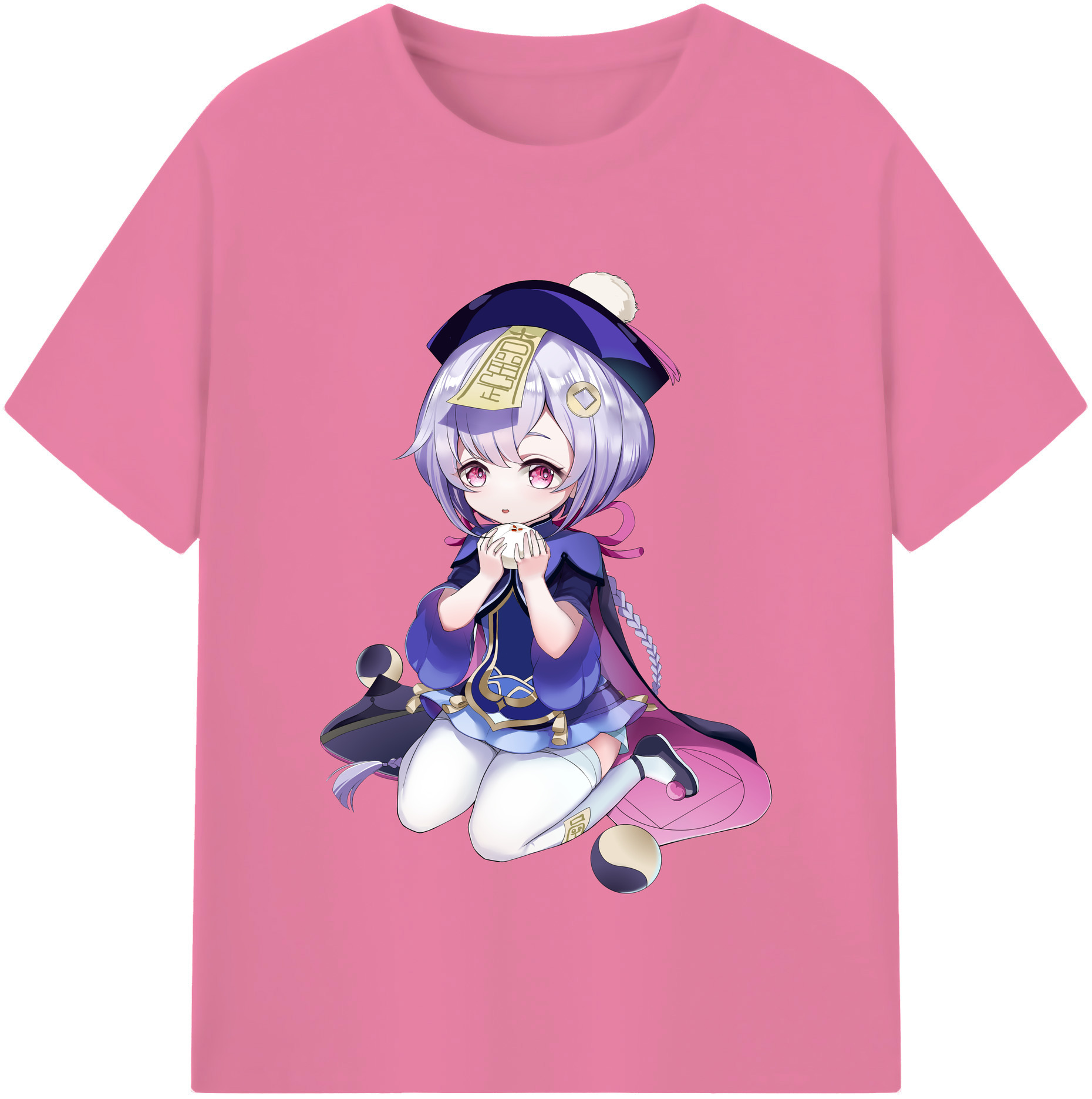 げんし神 七七 なな  genshin Nana 綿100％半袖Tシャツ（フロントプリント）
